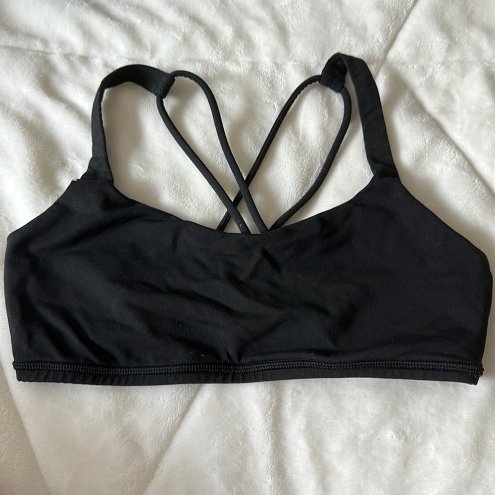 Black Lululemon bra